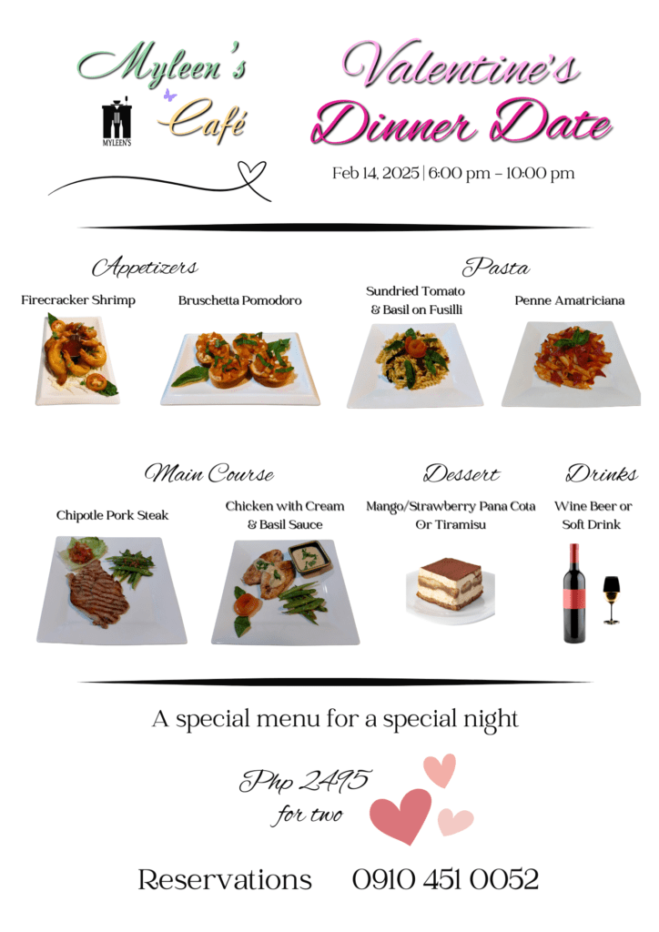 Valentines Day dinner me